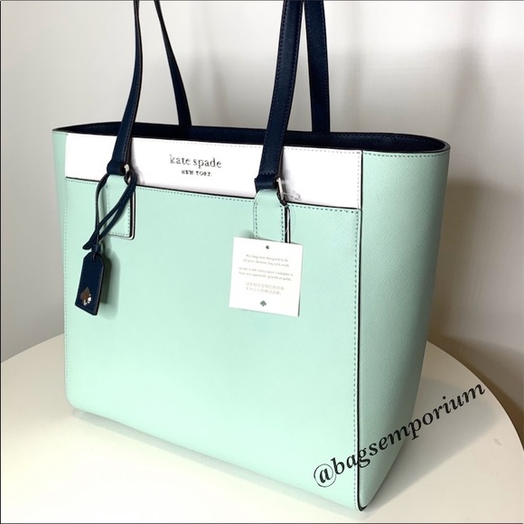kate spade Bags Kate Spade Large Colorblock Laptop Tote Bag Poshmark